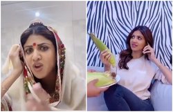 भोजपुरी के इस गाने पर Shilpa Shetty का वायरल हो रहा Tik Tok वीडियो, पतियों को लेकर कही ये बात