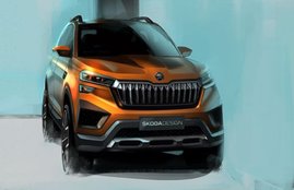 Skoda Auto India, Skoda new car, 2020 Auto Expo, Skoda Vision IN concept , Kia seltos, Skoda new car Sketch, Skoda new compact suv