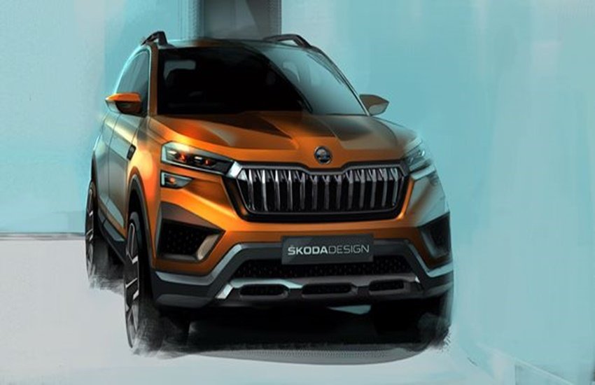 Skoda Auto India, Skoda new car, 2020 Auto Expo, Skoda Vision IN concept , Kia seltos, Skoda new car Sketch, Skoda new compact suv