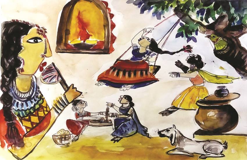 कहानीः गुलाबो और सिताबो