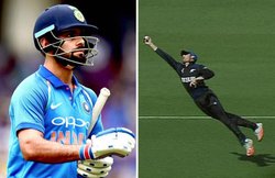 Ind vs NZ 1st T20: मार्टिन गप्टिल ने हवा में डाइव लगाकर पकड़ा ऐसा कैच, देखते रह गए विराट कोहली