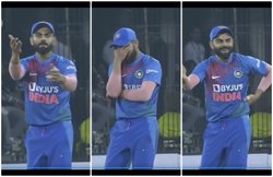 VIDEO: श्रेयस अय्यर ने गलत छोर पर फेंका थ्रो, कप्तान विराट कोहली पहले गुस्साए और फिर हंसने लगे