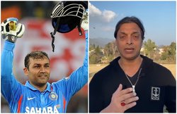 VIDEO: ‘जितने उसके सिर पर बाल नहीं, उतना मेरे पास माल’, शोएब अख्तर ने वीरेंद्र सहवाग पर कसा तंज