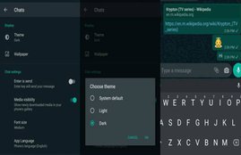 WhatsApp Dark Mode