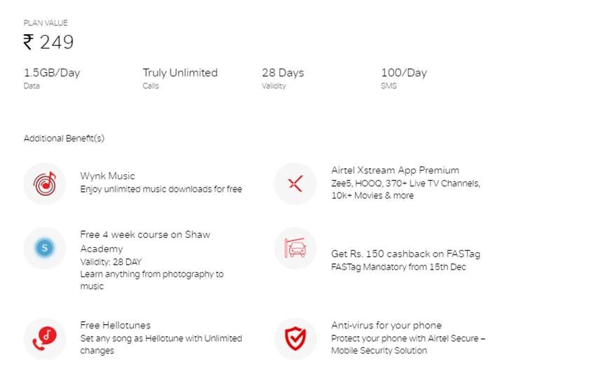 Vodafone plans vs Reliance Jio plans vs Airtel plans