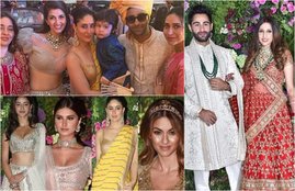 Armaan Jain wedding, Armaan Jain-Anissa Malhotra wedding, Karisma Kapoor, Kareena Kapoor, Aishwarya Bachchan, abhishek bachchan, aradhya Bachchan, amitabh bachchanm , Armaan Jain Big Fat Wedding, Adhar Jain Tara Sutaria, Ananya Panday, Shanaya Kapoor, entertainment news, bollywood news, television news
