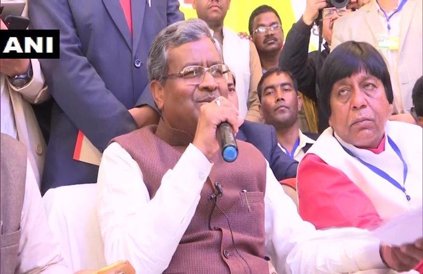 झारखंड विकास मोर्चा के प्रमुख बाबुलाल मरांडी। (Photo: ANI)