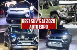 2020 Auto Expo, Top 5 suv's at Auto Expo, Suv's at auto expo,Hyundai Creta, Hyundai Creta launched, Maruti Suzuki Jimny launch date, Maruti suzuki Jimny, MG Gloster suv, MG's New suv, Tata Sierra, Tata Sierra launch date, Tata Sierra price
