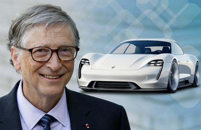 Bill Gates buys Porsche Taycan, Bill Gates Electric car, Bill Gates car collection, Bill Gates New Car, Bill Gates car Price, Porsche Taycan Car Price, Porsche Taycan Driving Range