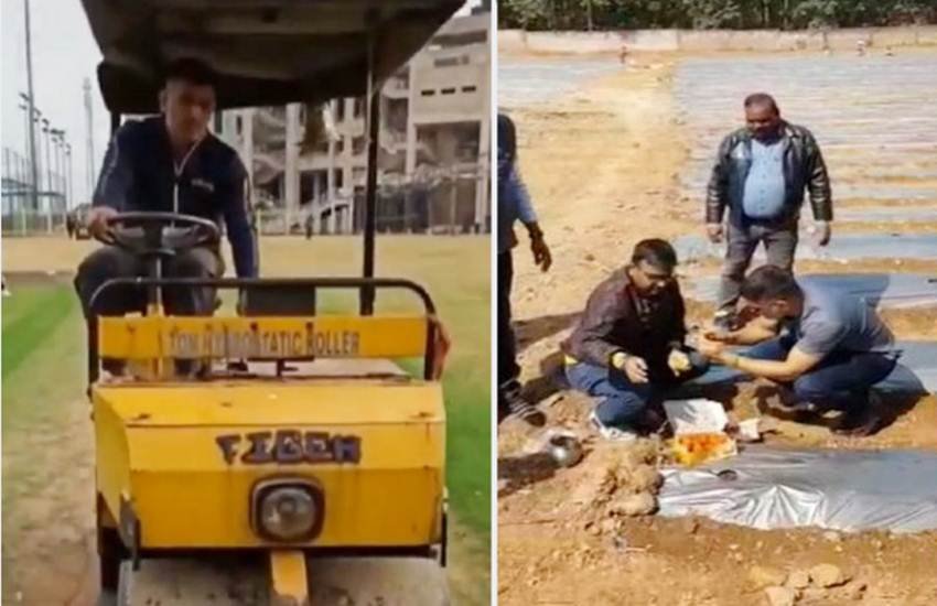 महेंद्र सिंह धोनी वर्ल्ड कप के सेमीफाइनल के बाद एक भी मैच नहीं खेले। (सोर्स-ट्विटर)
