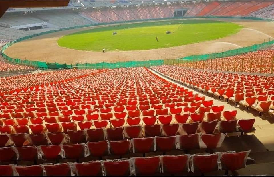 motera stadium, motera stadium inauguration, donald trump, donald trump india visit, narendra modi-trump, US-india, donald trump wifemotera stadium opening date, motera stadium news, motera stadium new look, motera stadium pictures, motera stadium video, motera stadium details