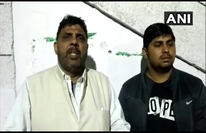 शाहीन बाग फायरिंग के आरोपी कपिल गुज्जर के पिता गजे सिंह। (Photo: ANI)