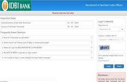 IDBI Bank Admit Card 2020: स्पेशलिस्ट ऑफिसर (SO) भर्ती परीक्षा 2020 के एडमिट कार्ड जारी, यहां से करें डाउनलोड