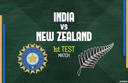 India vs New Zealand 1st Test Updates: बारिश के चलते धुला तीसरे सत्र का खेल, न्यूजीलैंड के नाम रहा पहला सत्र