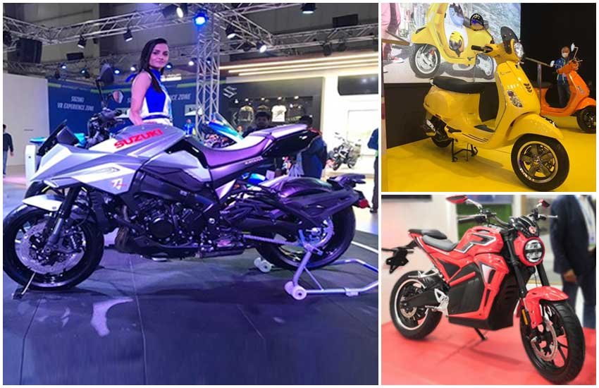 2020 Auto Expo, Aprilia SXR, Suzuki Katana, Hero Electric AE 47, Top Three 2 wheeler at Auto Expo, Hero Electric AE-47 Electric Motorcycle, Hero Electric Auto Expo, Hero AE-47 Electric Price, Hero AE-47 Electric Driving range, Hero AE-47 Electric detail, Hero AE-47 Electric Features, Hero Electric Motorycle, Auto Expo 2020