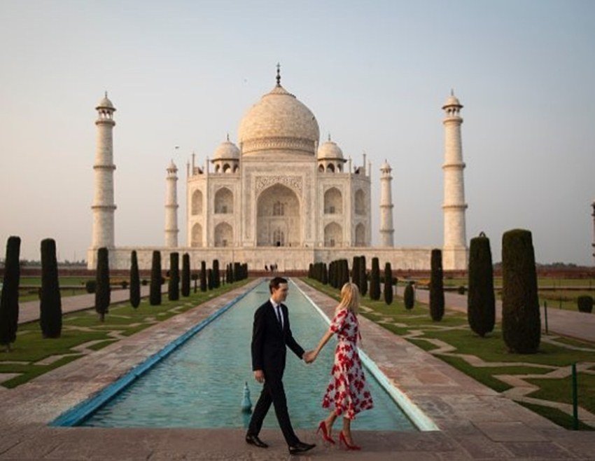 इन तस्वीरों को शेयर करते हुए इवांका ट्रंप ने भारत को शुक्रिया कहा है।