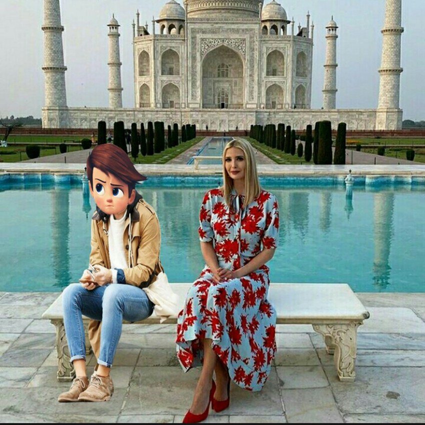 इनमें इवांका की तस्वीरों के साथ छेड़छाड़ कर सोशल मीडिया में शेयर किया जा रहा है।