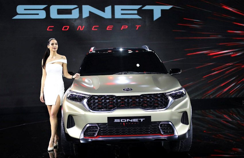 Kia Sonet spied , Kia sonet spied while testing, Kia Sonet car launching details, Kia Sonet launching date, Kia sonet Price, 2020 Auto Expo, Kia's car in 2020 Auto Expo, Kia Sonet Concept SUV, Kia Sonet Price in india, Kia Sonet Auto Expo, Kia Motors Cars launch in auto Expo, Auto Expo 2020, Kia Motors upcoming cars, Kia Sonet Detail, Kia Sonet features