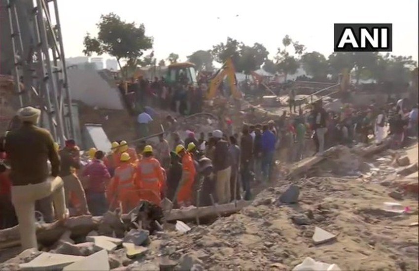 राहत-बचाव का काम जारी। फोटो: ANI