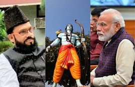 Ayodhya, Ram Mandir, Narendra Modi, BJP, NDA, Ram Lover, Man, Woman, Ayodhya, Maulana, Maulana Ansar Raza, Amish Devgan, News 18 India, Anchor, TV Journalist, Debate, Video, Trending News, National News, Hindi News