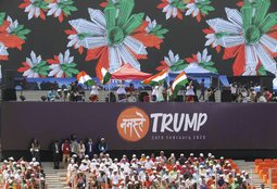 Donald Trump India Visit, Donald Trump Visit in India, US President Donald Trump, Donald Trump in Indian, Donald Trump Talking About Indian Films, Donald Trump on DDLJ and SHOLAY Loudly, entertainment news, bollywood news, bollywood news, television news