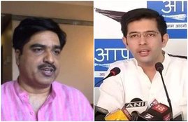 Aam Admi Party, BJP, Raghav Chadhha, Prem Shukla,