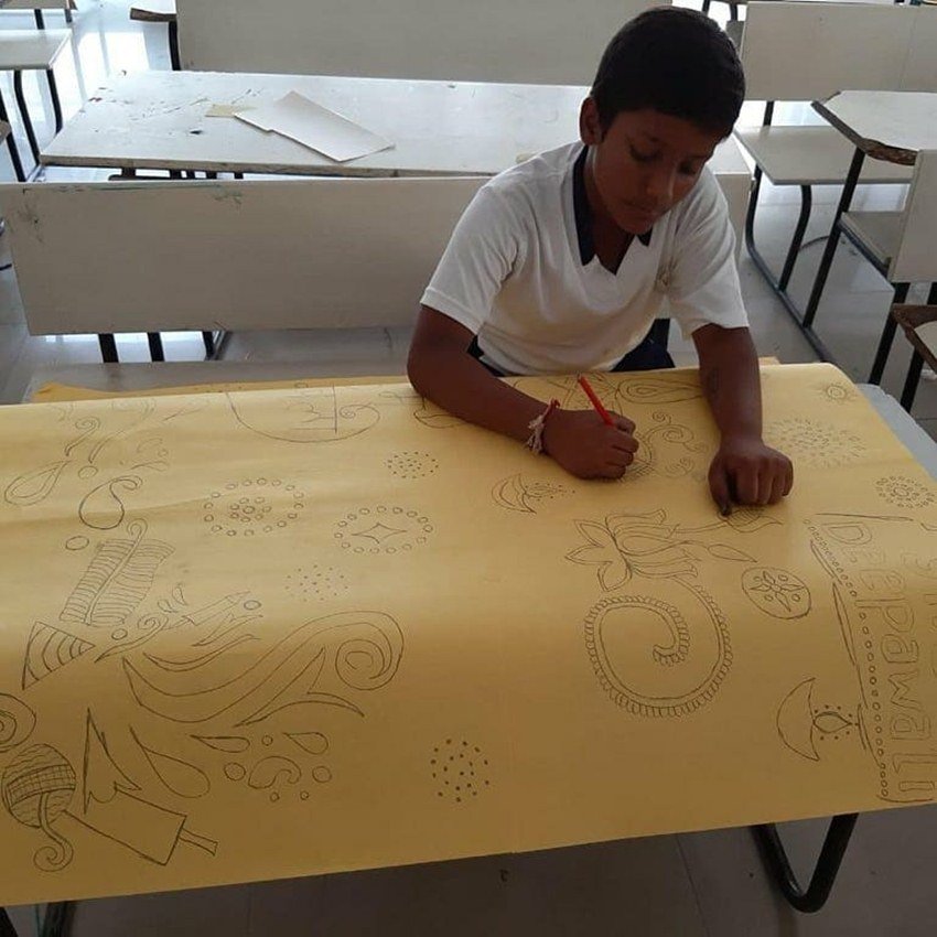 सहवाग ने बच्चों की तस्वीरें अपने सोशल मीडिया अकाउंट से शेयर कीं।