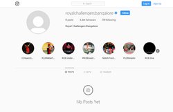 IPL 2020: RCB ने सोशल मीडिया से डिलीट कीं प्रोफाइल PICS, फैंस ने कहा- टीम नाम, लोगो और जर्सी बदलेगी