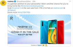 Realme C3: रिवर्स चार्जिंग सपोर्ट वाले इस बजट स्मार्टफोन की अगली सेल होगी इस दिन, जानें ऑफर्स