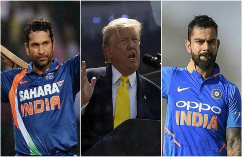 डोनाल्ड ट्रंप ने सोमवार यानी 24 फरवरी 2020 को दुनिया के सबसे बड़े क्रिकेट स्टेडियम का उद्घाटन किया।