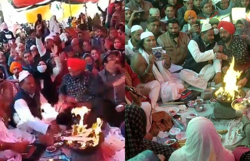 देश के कई हिस्सों में नागरिकता संशोधन कानून को लेकर विरोध प्रदर्शन हो रहे हैं। दिल्ली का शाहीन बाग इलाका इन प्रदर्शनों का केंद्र बना हुआ है। पिछले करीब दो महीने से शाहीन बाग में CAA के खिलाफ लोग सड़कों पर हैं। दिल्ली विधानसभा चुनाव में भी शाहीन बाग अहम मुद्दा बना रहा। नेताओं ने शाहीन बाग पर जमकर बयानबाजी की। बीजेपी के कुछ लोगों ने तो शाहीन बाग को आतंकियों का अड्डा तक करार दे दिया। वहीं दूसरी तरफ शाहीन बाग में लोगों ने नेताओं की सद्बुद्धि के लिए हवन किया। (Photos: ANI और सोशल मीडिया)