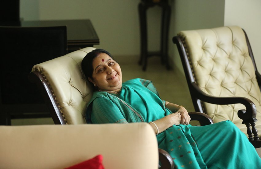 नरेन्द्र मोदी के नेतृत्व वाली सरकार के पहले कार्यकाल में सुषमा स्वराज ने विदेश मंत्री का दायित्व संभाला था। (Express File Photo by Tashi Tobgyal)