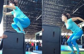 Urvashi Rautela, rishabh pant, Urvashi Rautela Video, urvashi rautela blocked by rishabh pant, Virat Kohli, Virat Kohli Video, Urvashi Rautela and rishabh pant, Gym video, Urvashi Rautela Gym Video, Virat Kohli Gym Video, urvashi rautela age