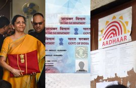 Pan aadhar, PAN card, aadhar card, pan aadhaar, UIDAI, finance act, AADHAAR