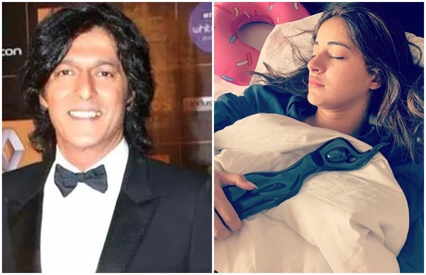 ananya Pandey, Filmfare 2020, Chunky Pandey, Best Debut, अनन्या पांडे, फिल्मफेयर 2020, चंकी पांडे, ananya Pandey sleep with her award, Chunky Pandey cry on ananya pandey filmfare award, रो पड़े चंकी पांडे,