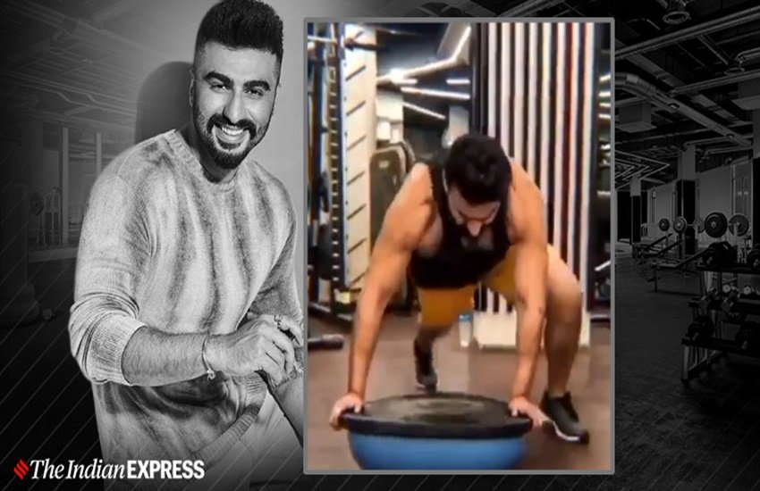 lifestyle, lifestyle news, fitness tips, exercise tips, exercise to stay fit, bosu ball exercise, bosu ball mountain climbers exercise, how to do bosu ball exercise, bosu ball exercise benefits, tips to do bosu ball exercise, bosu ball exercise to stay fit, arjun kapoor, bollywood actor arjun kapoor, arjun kapoor and bosu ball exercise, tips to stay fit, social media fitness tips