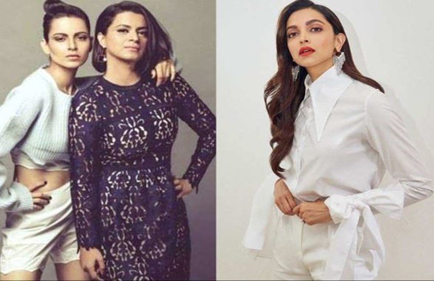 kangana ranaut, Deepika Padukone, Taapsee Pannu, Swara Bhasker, Deepika padukone latest news, taapsee pannu latest news, swara bhaskar latest news, Rangoli Chandel calls deepika member of tukde gang, Kangana Ranaut Sister Rangoli Chandel, Rangoli Chandel attack on Deepika Padukone Taapsee Pannu And Swara Bhasker, rangoli chandel calls them member of Tukde Gang