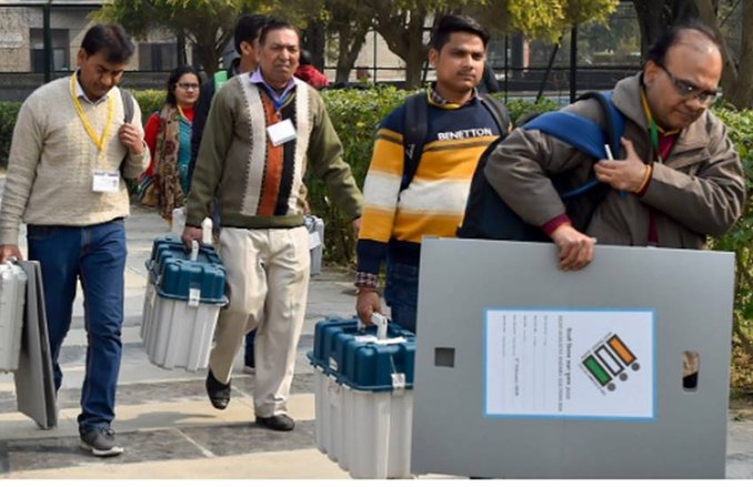 Delhi Election 2020: आज मतदाताओं की बारी, करेंगे 672 उम्मीदवारों के भाग्य का फैसला