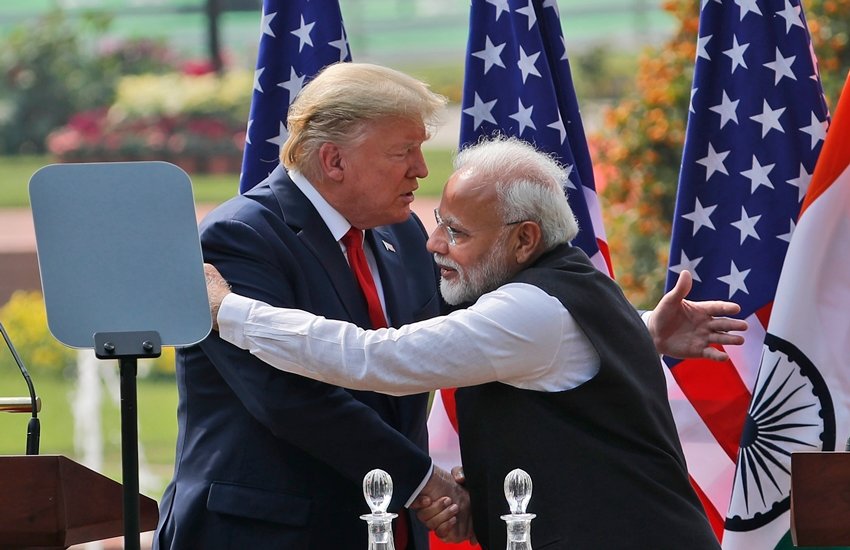 Donald trump pm Narendra modi