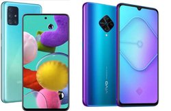 Samsung Galaxy A51 vs Vivo S1 Pro: जानें, 48MP कैमरा सेंसर वाले किस फोन के फीचर्स हैं ज्यादा दमदार