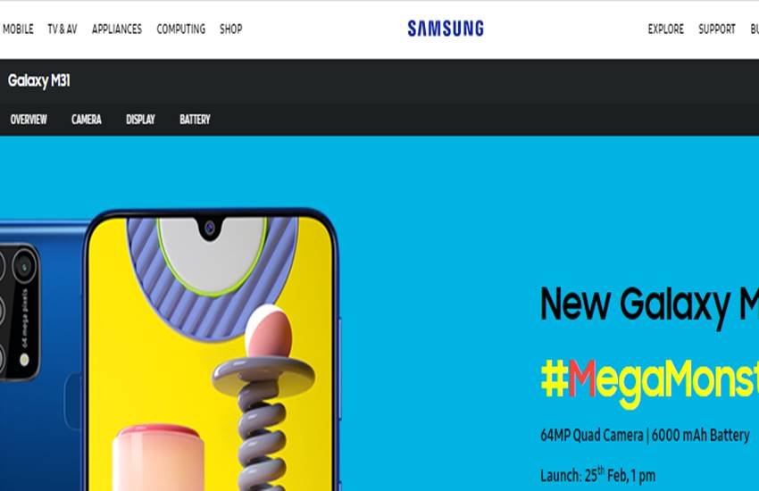 Samsung Galaxy M31