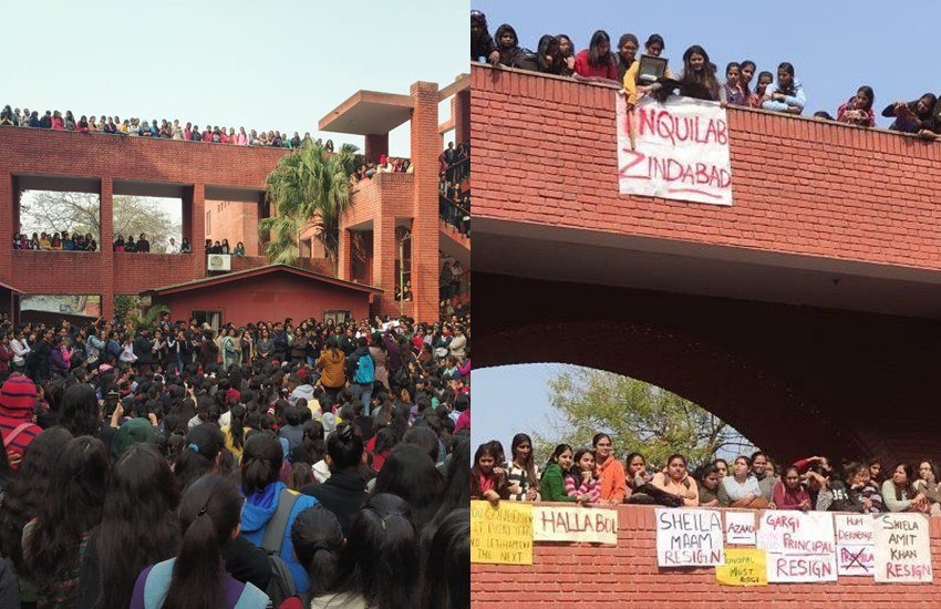 दिल्ली यूनिवर्सिटी के गार्गी कॉलेज (Gargi College) में लड़कियों पर यौन हमले का मामला तूल पकड़ता जा रहा है। सोमवार को संसद में भी इस हमले को लेकर सवाल उठे। केंद्रीय मानव संसाधन विकास मंत्री रमेश पखरियाल निशंक ने कहा है कि दोषियों को सख्त सजा दी जाएगी। वहीं सोशळ मीडिया में भी इस घटना को लेकर लोगों का आक्रोश दिख रहा है। कुछ यूजर्स बीजेपी सरकार पर निशाना साध रहे हैं तो वहीं कुछ लोग दिल्ली पुलिस पर बी सवालिया निशान लगा रहे हैं। फिल्म अभिनेत्री स्वरा भास्कर ने बी इस मामले पर प्रतिक्रिया देते हुए पूचा कि आखिर दिल्ली में ये हो क्या रहा है। (All Photos: Social Media)