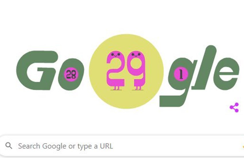 Leap Day, Leap Day 2020, leap year,  लीप वर्ष, लीप वर्ष 2020, leap year images, leap year 2020, leap day 2020, leap day google doodle, leap day 2020 doodle, leap day doodle, leap day 2020 images, leap day 2020 quotes, google doodle, doodle, doodle today, google, google leap day 2020 doodle