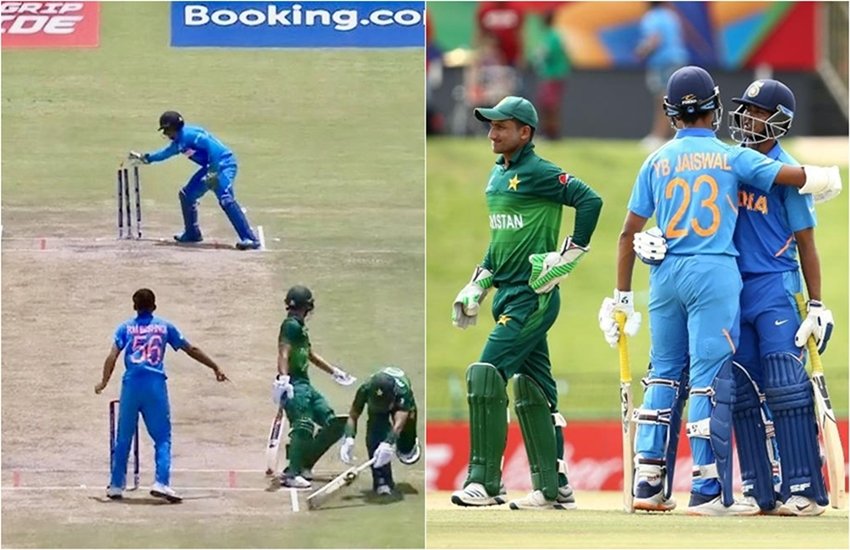 ind u19 vs pak u19: पहले भारतीय बॉलर्स ने कहर बरपाया, फिर बल्लेबाजों ने उधेड़ी पाकिस्तानी गेंदबाजों की बखिया।