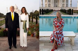 Ivanka Trump, Melania Trump, Donald Trump, Ivanka Trump dress cost, Ivanka Trump outfit, ivanka trump india dress, ivanka trump india, ivanka trump dress price, melania trump fashion, melania trump dress