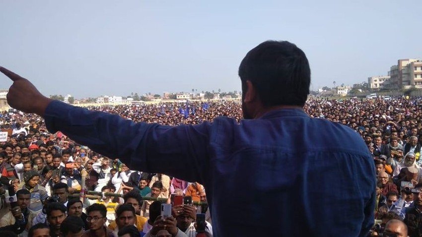 काफिले पर हमले के बावजूद भी कन्हैया ने अपनी 'जन-गण-मन यात्रा' जारी रखी है।