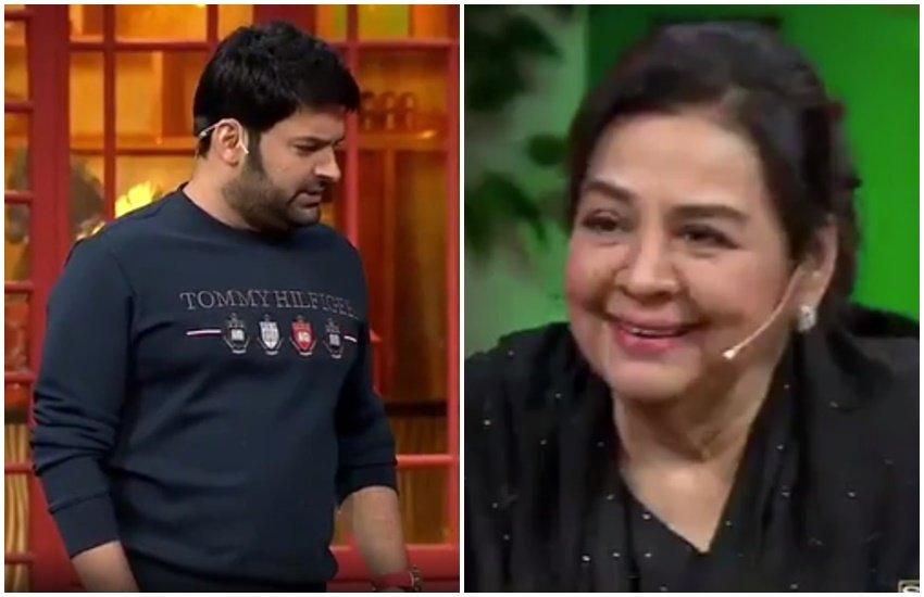 kapil sharma show saif ali khan jawani janeman kapil farida jalal call Senior actress Krushna abhishek as sapna said such a thing cinema