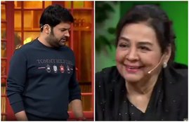 kapil sharma show saif ali khan jawani janeman kapil farida jalal call Senior actress Krushna abhishek as sapna said such a thing cinema