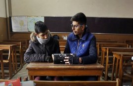 Burn Hall School, Srinagar, Article 370, Indian Science Congress, Prime Minister, Narendra Modi, Najma Nazir, Numair Muzaffar Wani, Sebastian Nagathungal, anti-pollution device, Kashmir boy