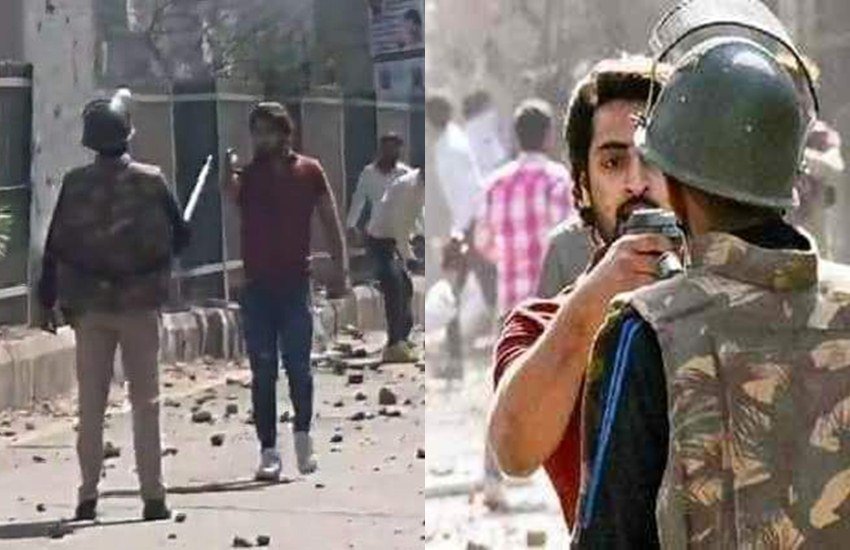 नागरिकता संशोधन कानून (CAA) को लेकर दिल्ली में माहौल हिंसक हो उठा है। नॉर्थ ईस्ट दिल्ली में सीएए समर्थक और सीएए विरोधियों के बीच हुई झड़प में एक पुलिसकर्मी समेत 5 लोगों के मरने की खबर है। मौजपुर जाफराबाद में हुए इस हिंसक झड़प की तस्वीरें औऱ वीडियो सोशल मीडिया में वायरल हो रहे हैं। ऐसे ही एक वीडियो में एक शख्स सरेआम गोलियां चलाता दिख रहा है। एक पुलिसकर्मी ने उसे रोकने की कोशिश की लेकिन वह रुका नहीं उसपर ही पिस्तौल तान दी।